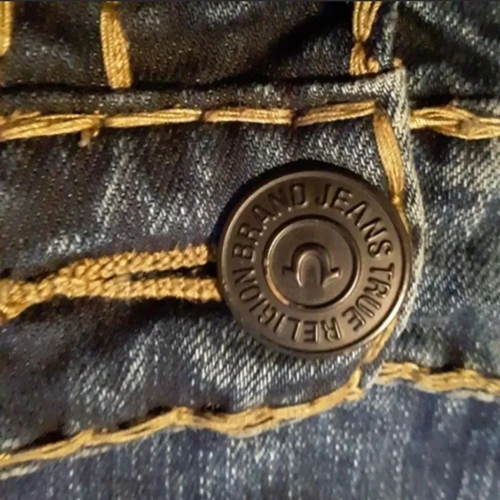 True Religion Geno Relaxed Slim Jeans 44